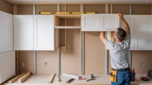 Install the Upper (Wall) Cabinets First