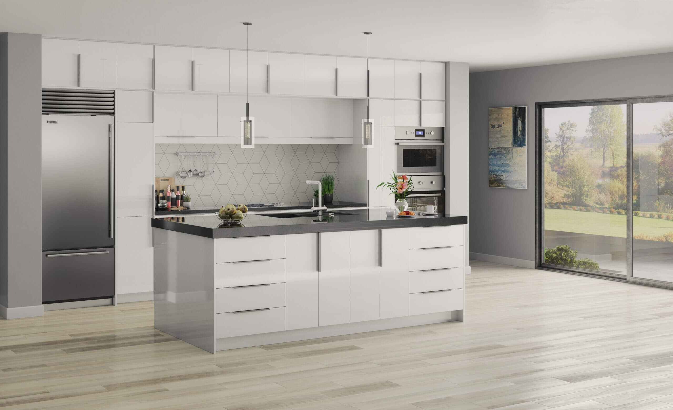 Palermo Series - Elegant Kitchen Cabinets